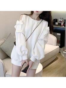 Women Sweatshirts & Hoodies - White - View 7