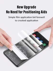 3片裝霧面3D曲面水凝膠螢幕保護貼 防眩光 防指紋 防爆 防刮，相容 G85 G86 30/40/50/60/70 Pro Fusion/Holor 100 200 400 Magic 5/6/7 Lite 8 Pro，相容 Galaxy S26 S25 S24 S23 S22 Ultra S10 Note10 A57 A56 A36 A37 A35 A55 A17 A07，相容 Note 13 14 15 Pro+ 4G 5G，軟膜非玻璃 - 無色 - 查看 11