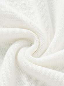 Chăn em bé dệt kim 100% cotton thêu hình cún con 3D, chăn quấn cho trẻ sơ sinh, chăn treo xe đẩy, vật dụng cần thiết cho bé suốt bốn mùa. - trắng - Xem 6