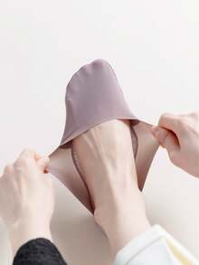 1/5/6/9/10/15/20/21双装薄款防滑透气丝滑隐形内衬袜，随机发货 - 彩色 - 查看 3