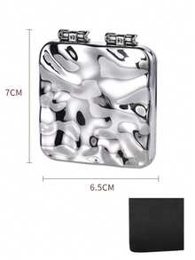 Bộ 2 gương trang điểm gấp gọn kiểu Y2K (họa tiết lượn sóng), quà tặng unisex, đồ dùng làm đẹp, sản phẩm giá cả phải chăng, trang trí phòng ngủ, phụ kiện bàn trang điểm, đồ dùng du lịch, đồ dùng phòng ngủ, dụng cụ làm đẹp, gương, gương trang điểm, gương nhỏ, gương xách tay, gương cầm tay, quà tặng giá rẻ, quà Giáng sinh, dụng cụ làm đẹp, quà tặng khuyến mãi, quà tặng cho nữ - Nhiều màu - Xem 6
