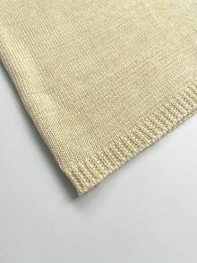 Áo khoác ngoài đi biển dệt kim mới năm 2026 dành cho nữ, váy dài tay xuyên thấu gợi cảm cổ chữ V mỏng nhẹ khoét eo, thích hợp cho tiệc bãi biển, lễ hội âm nhạc, kỳ nghỉ màu vàng nhạt. - Màu be - Xem 9