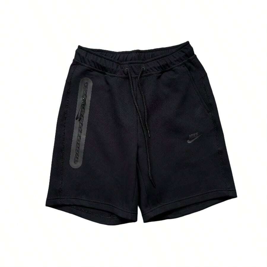 Nike Summer Essential Cotton Shorts | Men's Loose Fit Casual Sports Shorts For Training, Beach & Everyday Wear - 黑色 - 查看 1