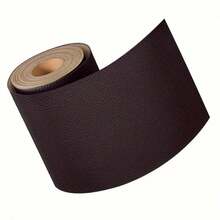 10*200厘米/3.94*78.74英寸自粘PU皮革修补片，高粘性，适用于沙发、汽车座椅和床头板 - A - 查看 7