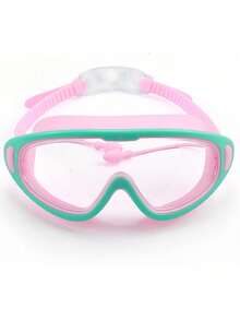 Kính bơi người lớn chống nước, chống sương mù, độ nét cao, tích hợp nút bịt tai. Kính bơi unisex chống nước, chống sương mù, độ nét cao, có thể điều chỉnh độ cận, bộ mặt nạ lặn và kính bơi gọng lớn. - Nhiều màu - Xem 14