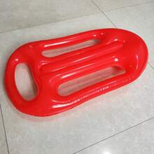 1 pieza Tabla inflable de 30 pulgadas, apta para natación y surf. La tabla inflable roja es excelente para practicar natación, surf y como accesorio de fotografía para fiestas de disfraces de Halloween. Flotador inflable para piscina, artículo esencial para la playa - Multicolor - Ver 11