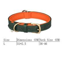 1pc Adjustable Brown PU Leather Dog Collar With Soft Microfiber Padding, Suitable For Small And Medium Dogs - Multicolor - View 16