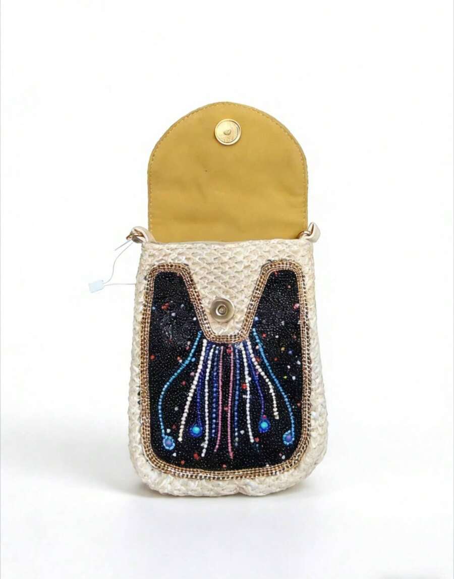 Different Styles Of Crossbody Bags For Cell Phones - Black Jellyfish - View 1