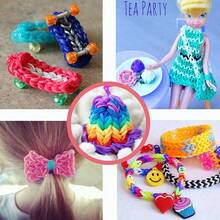 15000Pcs Multicolor Rubber Loom Bands DIY Kit - 15000 piezas - Ver 7