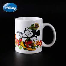 1 chiếc cốc sứ cao cấp có bản quyền chính thức của Disney, in hình Mickey, Minnie, Donald Duck và Goofy, thích hợp đựng nước, sữa, yến mạch, cà phê, bữa sáng văn phòng, espresso, trà. Quà tặng độc đáo dành cho cặp đôi. - Nhiều màu - Xem 3