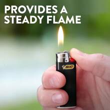 BIC Mini Lighter, Fashion Collection, Assorted Unique Designs, Pack Of 8 - White - View 2