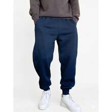 Men's Sweatpants, Winter Fashion, Cold Weather - MEN'S BLUE SWEATPANTS - View 1