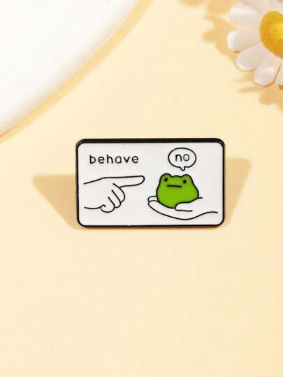 1 pieza Broche de dibujo animado creativo, diseño distintivo con un estilo vívido e interesante, artesanía exquisita que crea una textura delicada, se puede combinar con bolsos y ropa como un accesorio refinado para el atuendo diario