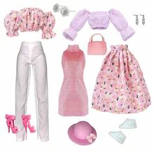 Bộ quần áo thời trang cao cấp cho búp bê 11,5-12 inch kèm phụ kiện, quần áo búp bê BJD tỷ lệ 1/6, nhiều kiểu dáng để thay đổi trang phục cho búp bê, thích hợp làm quà tặng ngày lễ. - Nhiều màu - Xem 7