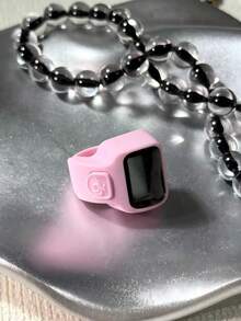 Penghitung Cincin Jari Plastik Modern dengan Kartu, Versi Tanpa Batas, Penghitung Genggam Elektronik, Layar Tampilan Digital Bertenaga Baterai, Untuk Inventaris Gudang, Matematika, Penghitungan - Beraneka warna - View 20