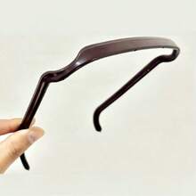 1/2/3件装方形无纺布时尚眼镜头箍，女士休闲方形眼镜头箍，发饰，时尚达人必备发箍发圈 - 彩色 - 查看 16