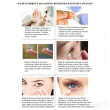 EYESHARE 1 cặp/2 chiếc kính áp tròng màu nâu nhạt, mềm mại, dành cho mắt xám, trang điểm mắt, làm đẹp đồng tử, chất lượng cao, kính áp tròng màu xanh lá cây, tự nhiên và thoải mái, thích hợp đeo hàng ngày hoặc hẹn hò, sử dụng hàng năm, 14.2mm - Vàng Xám - Xem 8