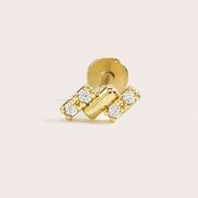 1 Pair Fashionable Minimalist Square Crystal Stud Earrings, Suitable For Daily Wear - Diamond - View 10