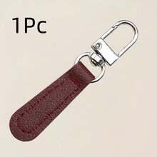 Lengüeta desmontable para cremallera con cuero, cremallera de cuero y metal reemplazable, para bolsos, ropa y diversas cremalleras - multicolor - Ver 14
