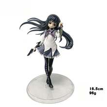 Magia Record Akemi Homura  Anime Action Figure Cute Girl Figure Model Collection Doll Desktop Ornament Car Decor Home Decoration Gift For Anime Fans - 坐姿曉美焰 - 查看 12