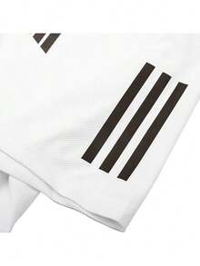 Áo thun ngắn tay thoáng khí, kiểu dáng cơ bản, năng động, thường ngày, dành cho nam giới, Adidas, mẫu IK7436, bộ sưu tập Xuân Hè 2026. - trắng - Xem 8