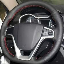 Handmade Steering Wheel Cover, Suitable For Geely Emgrand GT 2015-2017 - Geely Emgrand GT 2015-2017 - View 2