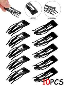 10 món phụ kiện tóc cho thiếu nữ: Bím tóc với kẹp tóc kim loại, phụ kiện kẹp tóc BB, phụ kiện đội đầu, dụng cụ tạo kiểu tóc búi cao, bím tóc đứt đoạn, bím tóc bên với kẹp mái. - Nhiều màu - Xem 1