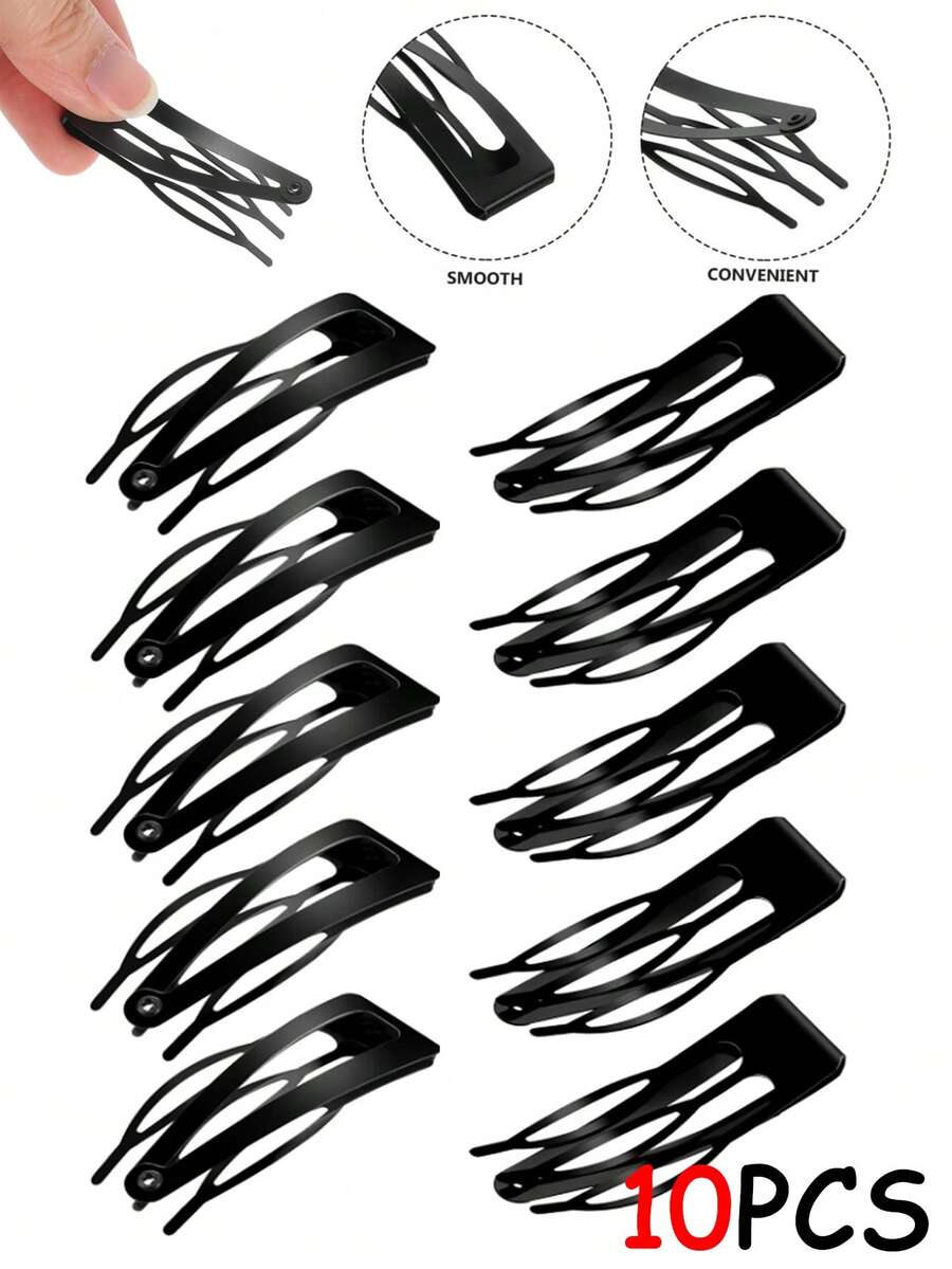 10 món phụ kiện tóc cho thiếu nữ: Bím tóc với kẹp tóc kim loại, phụ kiện kẹp tóc BB, phụ kiện đội đầu, dụng cụ tạo kiểu tóc búi cao, bím tóc đứt đoạn, bím tóc bên với kẹp mái. - Nhiều màu - Xem 1