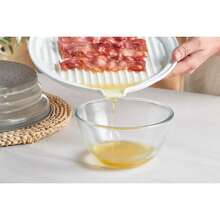 1pcs Microwave Splatter Cover For Food,  Microwave Cover, Microwave Plate Dish Cover With Handle, Food Covers, Plate Covers For Food (Grey) - 灰色 - 查看 10