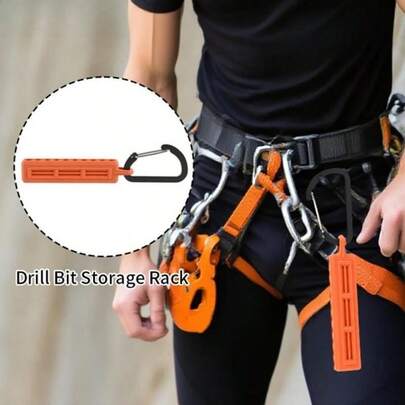 Screwdriver Bit Storage Box, Plastic Drill Bit Storage Box, Drill Bit Holder, Tool Accessories