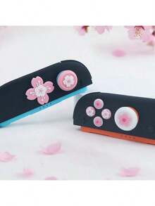 DATA FROG Switch 2 Pro Silicone Dpad Button Pads Joystick Caps ABXY Button Stickers Controller Accessories - View 4