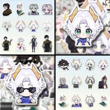 2D Anime Stickers, Action Group Sticker, Cartoon Game Character Stickers For Laptop, Notebook, Diary Decoration - Multicolor - View 6
