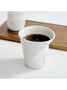 不对称造型陶瓷咖啡杯，采用梅洛德染色工艺精心设计，适合家庭使用。 - 彩色 - 查看 2