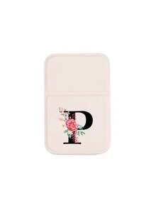1pc Mini Flower Black Letters Foldable Portable Makeup Mirror,Letters Of A-Z Makeup Mirror With Bracket, Travel Mirror, Beauty Products, Desktop Makeup Mirror, Rectangular Desktop Compact Mirror Foldable Small Minimalist Makeup Mirror, Travel Portable Makeup Mirror For Women's Gift - The Best Gift For Mom And Teacher - Multicolor - View 17