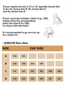 Silicone Invisible Bras, Women's Ultra-Adhesive Silicone Invisible Bras, Wedding Bras, Reusable Summer Lingerie For Women, Dresses, And Vests - Multicolor - View 8