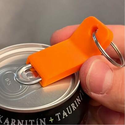 Plastic Carbonated Drink Opener, Dust-Proof And Sealed Design – A Simple And Compact Bottle Cap Opener With Dust-Proof And Sealing Capabilities. Can Be Used As A Keychain Or Pendant.