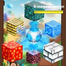 Adult Lava Forest Magnetic Building Blocks, Friends Gathering Interactive Toy Fun Board Game Gift Choice, Fantasy Landscape Building Toy Leisure Creative Building Blocks - Multicolor - View 2