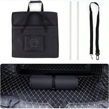 Best Selling Pet Car Carrier, Backseat Pet Basket, Pet Travel Cushion With Leash, Portable Foldable, Car Pet Mat, Suitable For Medium & Large Dogs, With Breathable Mesh And Adjustable Safety Belt, Fit For SUV, Truck, RV - Multicolor - View 5