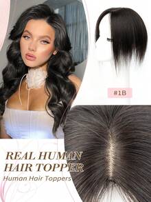 Penutup Rambut Jepit Tak Terlihat dengan Poni, Fiksasi Aman Multi-Jepit, Ringan, Penambah Volume Tanpa Sambungan, Tampilan Alami, Cocok untuk Perjalanan Sehari-hari, Pesta, Pernikahan, dan Acara Lainnya, Aksesori Rambut Dewasa yang Elegan dan Percaya Diri - MultiWarna - View 3