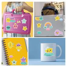 19片装钻石画卡通星星和笑脸DIY贴纸 - 套裝 - 查看 5