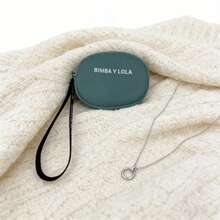 Monedero LOLA, Mini Clutch BIMBA, Bolso De Muñeca De Mujer, Ligero, With Cremallera. - 霜綠 - 查看 1