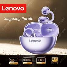 Lenovo 联想 TA410 经典夹式无线耳机，2026 新款，蓝牙 5.4 稳定连接，低延迟，快充，长续航，HiFi 音质，ENC 通话降噪，兼容多种设备 - 查看 7