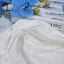 1块闪光酒红色渐变色面料，缝纫材料，DIY服装缝纫用品，尺寸150*100厘米/150*300厘米，缎面丝绸面料，适用于婚礼、装饰、时尚、服装、DIY工艺品 - 300*150cm - 查看 10