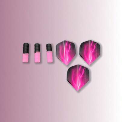 飞镖替换套装，提升精准度，飞镖爱好者的必备之选