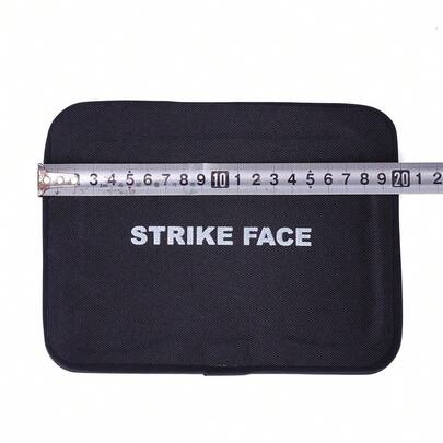 1PC Aluminum Oxide 6''X8'' 6''X6''In High Level Body Waist Panel Ballistic Vest Side Plate Waist Plate 2cm Thick (Not For Use Body Armour)