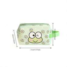 SANRIO 朋友卡通可爱化妆包，带提手洗漱包，大容量旅行收纳包，适合 Melody，多种设计 - 彩色 - 查看 4