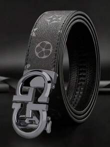 Cinturón casual automático para hombres, adecuado para pantalones de vestir - Multicolor - Ver 7