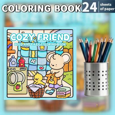 Sách tô màu cao cấp, thoải mái với chủ đề tình bạn, những cảnh và khoảnh khắc vui vẻ về tình bạn, giúp thư giãn và phát huy khả năng sáng tạo, thích hợp làm quà tặng Halloween, Lễ Tạ ơn, Giáng sinh, sinh nhật, sách vẽ và tô màu.