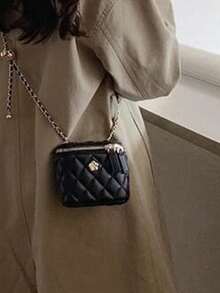 Mẫu túi xách nữ tối giản, kiểu dáng thường ngày, nhẹ nhàng và tiện dụng, hàng mới về năm 2026. - màu đen - Xem 7