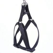 A Nylon Adjustable Pet Triangle Harness Suitable For Home Or Outdoor Use.Nylon Durable Dog Harness, Adjustable No-Pull Pet Vest Harness With Quick Release Buckle, Comfortable Walking Training Harness For Small Medium Large Dogs.Heavy Duty Nylon Dog Harness, Adjustable Reflective Pet Harness, No Pull No Choke Walking Harness For Dogs, Suitable For Small Medium Large Breeds. - Black - View 2